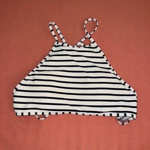 Aerie Halter Bathing Suit Top Size Small and Bottoms Size Medium